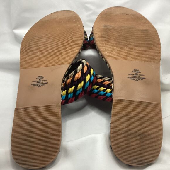 Steve Madden Ratio womans rope sandal size 10 worn once - Picture 4 of 6